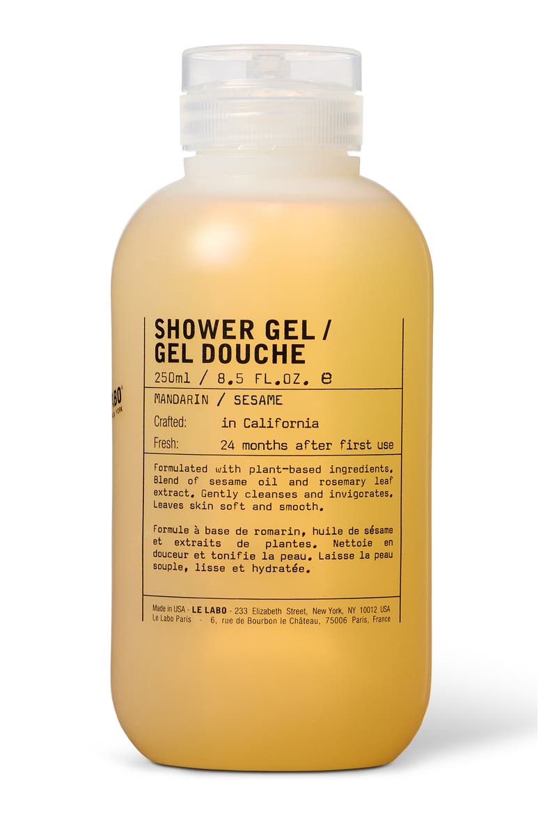 Mandarin Shower Gel, Main, color, NO COLOR