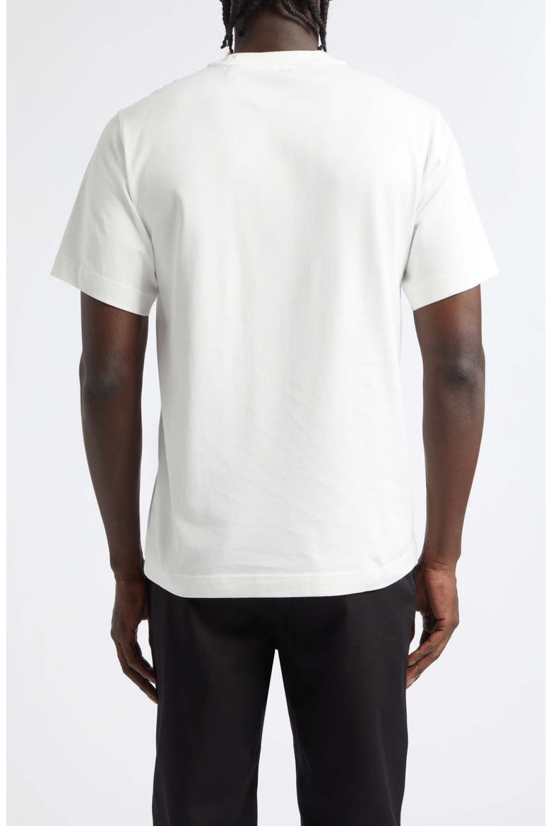 Seth Slim Fit EKD Embroidered T-Shirt, Alternate, color, CHALK