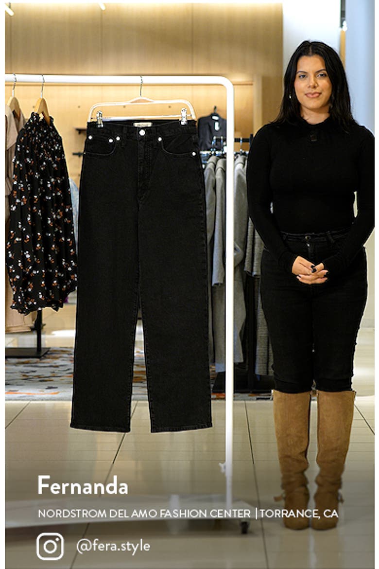 The Perfect Vintage High Waist Wide Leg Jeans video
