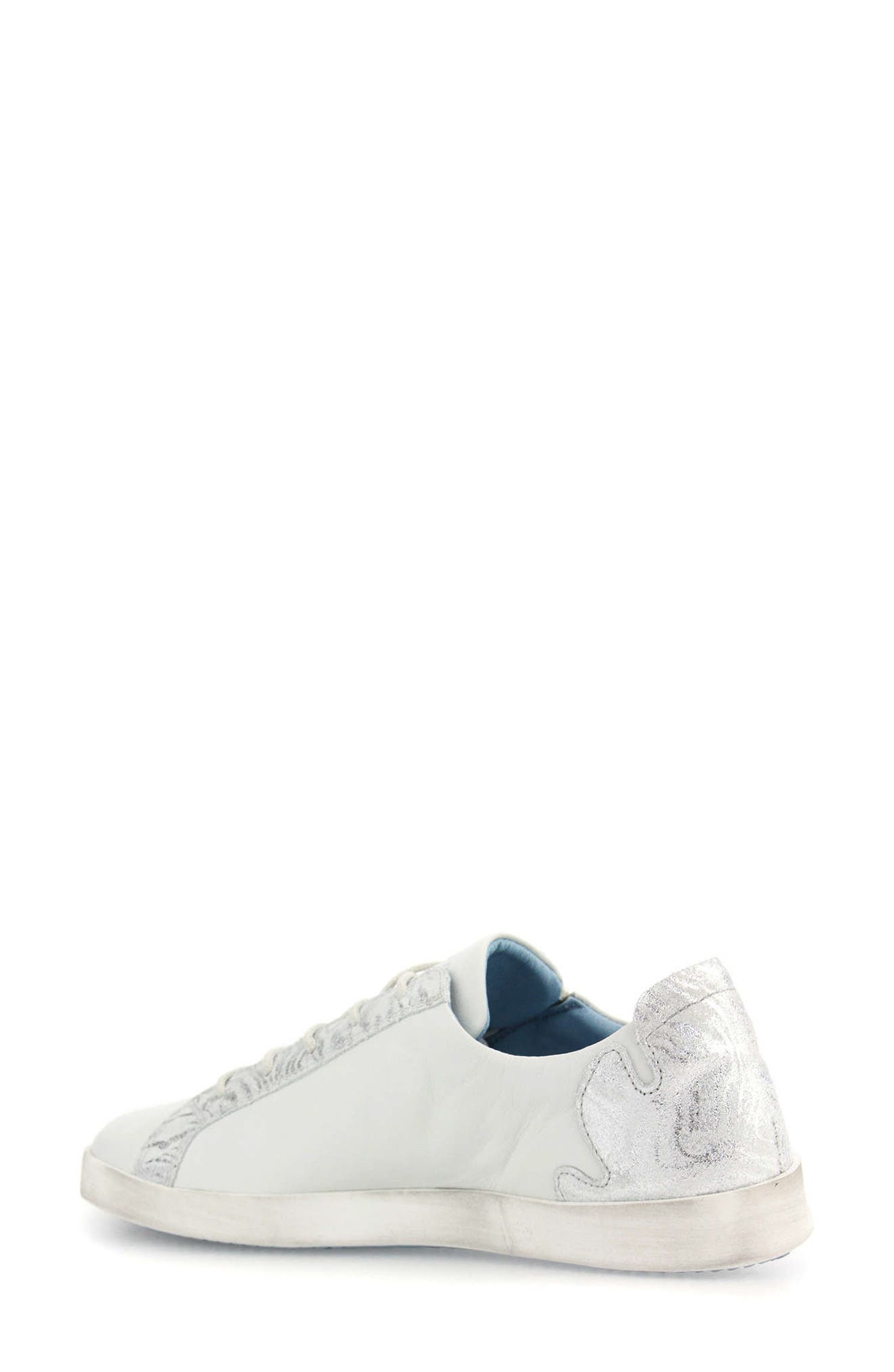 Vanessa Sneaker, Alternate, color, OFF WHITE LEATHER