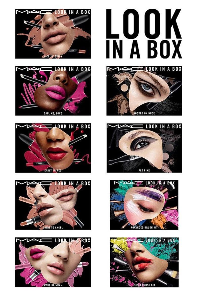 MAC Look in a Box Basic Travel Brush Kit (Nordstrom Exclusive), Alternate, color, NO COLOR