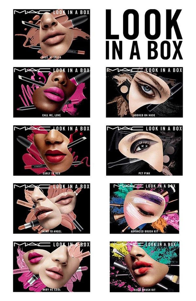MAC Cosmetics MAC Look in a Box Saint No Angel Mini Lip Kit, Alternate, color,