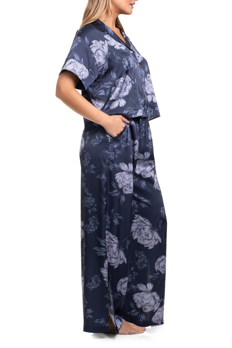 Amelia Floral Pajamas, Alternate, color, AMELIA BLUE