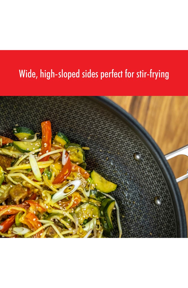ZWILLING Joy Plus 12-Inch Nonstick Wok, Alternate, color, Stainless Steel