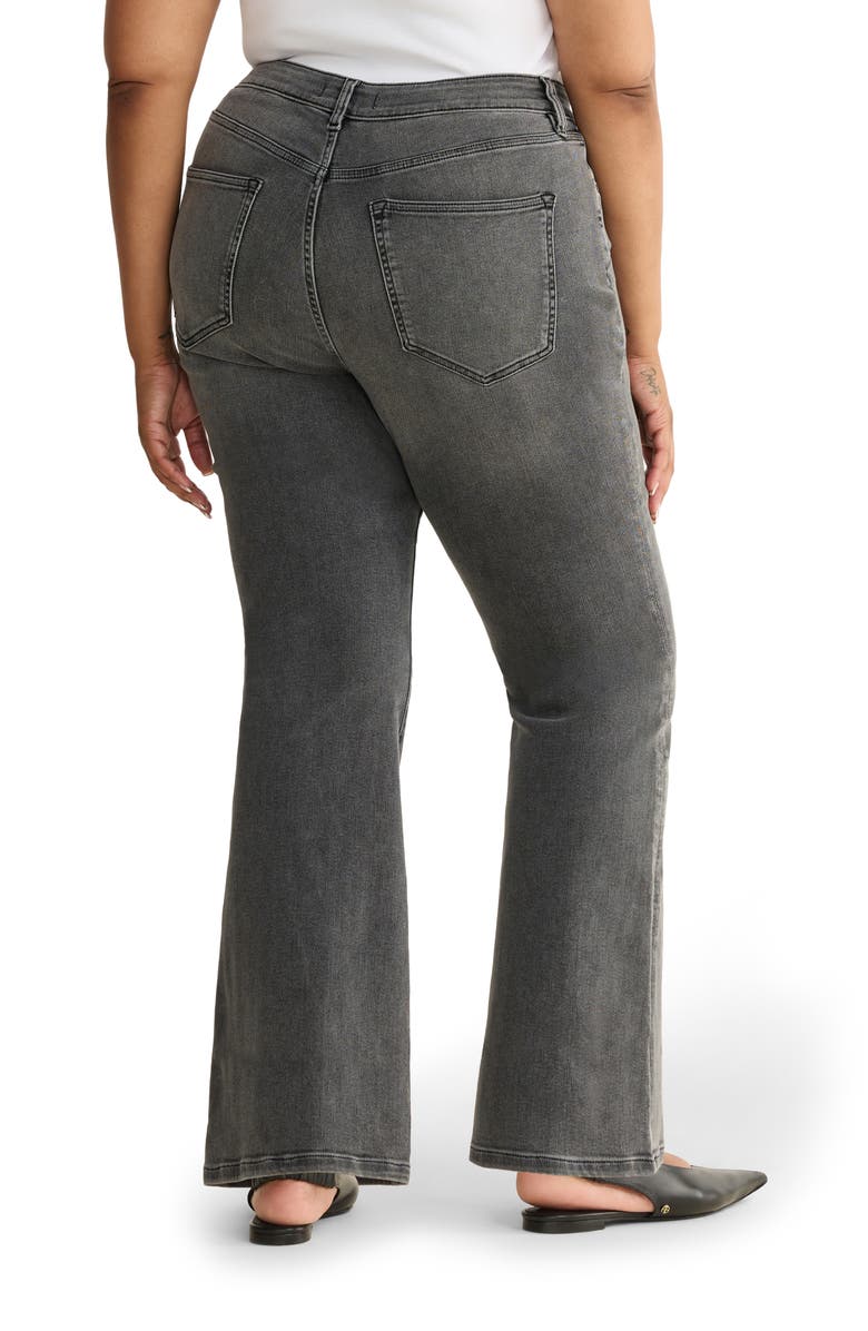 WARP+WEFT NAO High Waist Bootcut Jeans, Alternate, color, New Moon