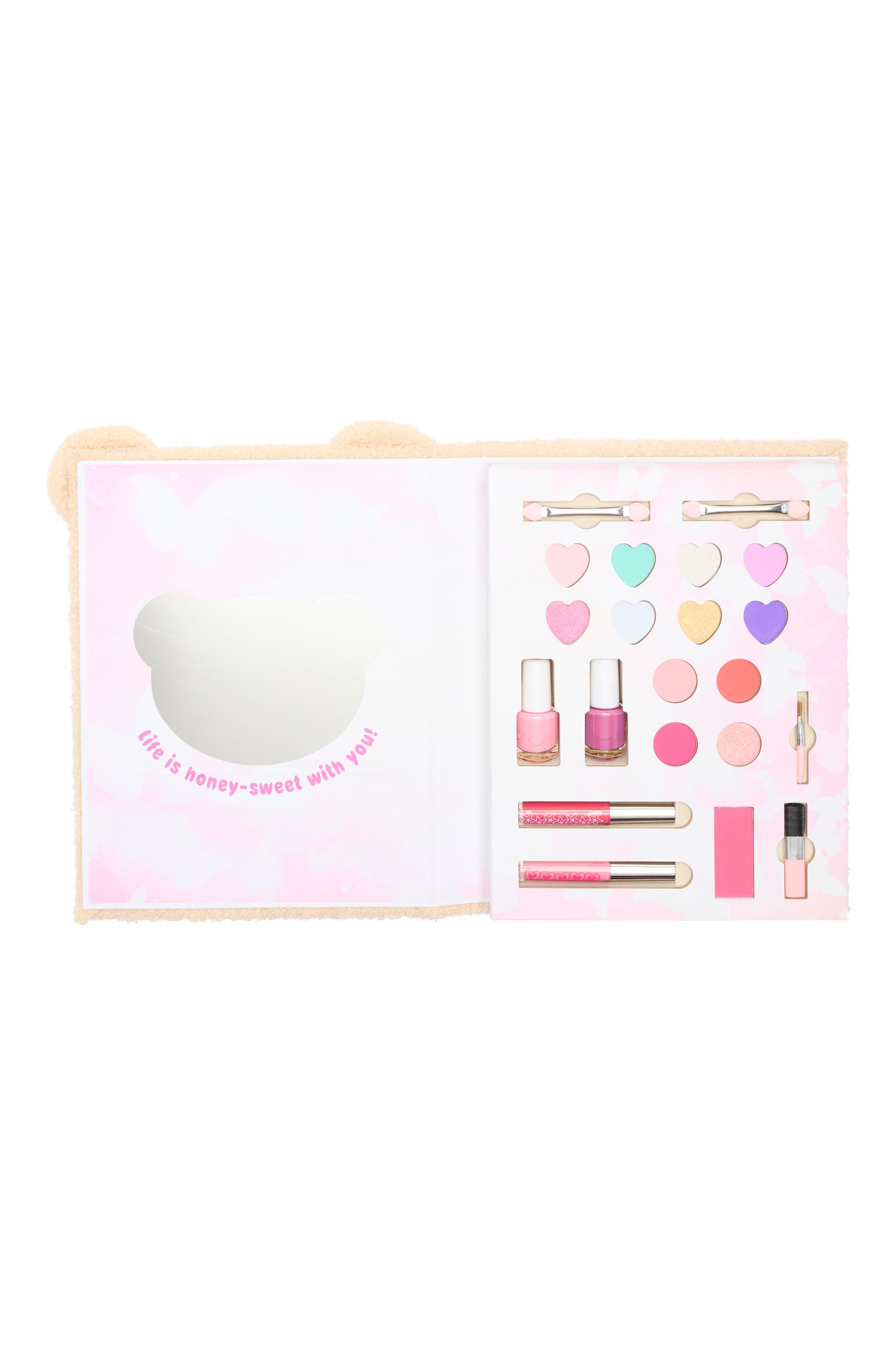 Bear Quilt Rack SIMPLE PLEASURES Kids' Fuzzy Bear Makeup Set (Women) | Nordstromrack