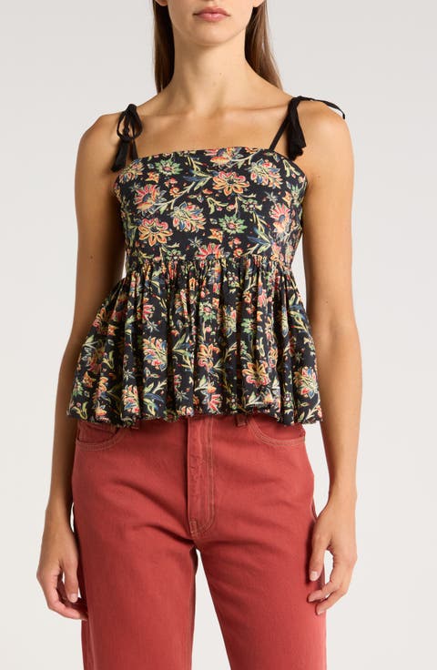 The Dainty Floral Sleeveless Top