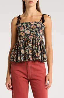 The Dainty Floral Sleeveless Top