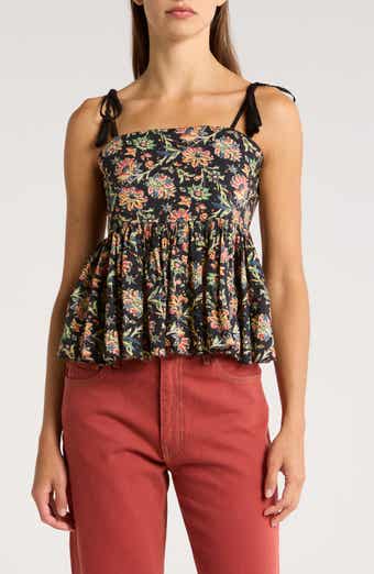 The Dainty Floral Sleeveless Top