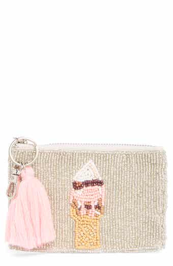 Collection XIIX Ice Cream Beaded Coin Pouch