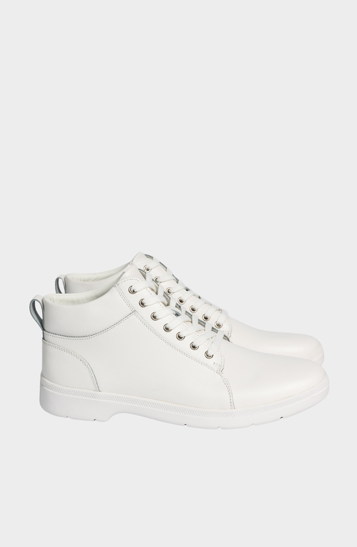 James O'regan Knight High Top Sneaker In White