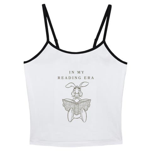 Junior's Rabbit In My Reading Era Tank Top