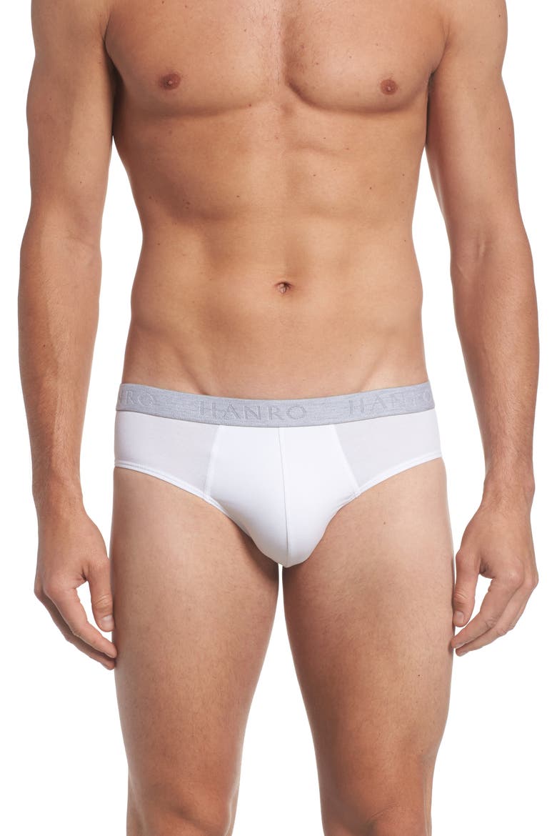 Cotton Essentials 2-Pack Cotton Briefs, Alternate, color, WHITE