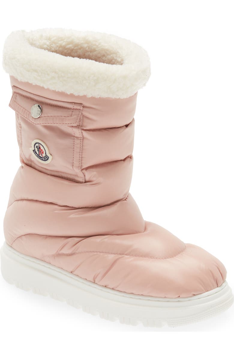 Moncler Kids' Gaia Pocket Down Quilted Boot, Main, color,