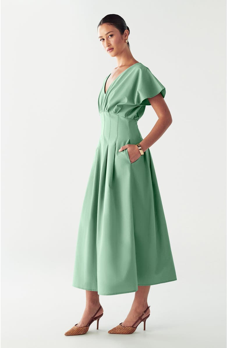 WILLA June Midi Dress, Alternate, color, 
