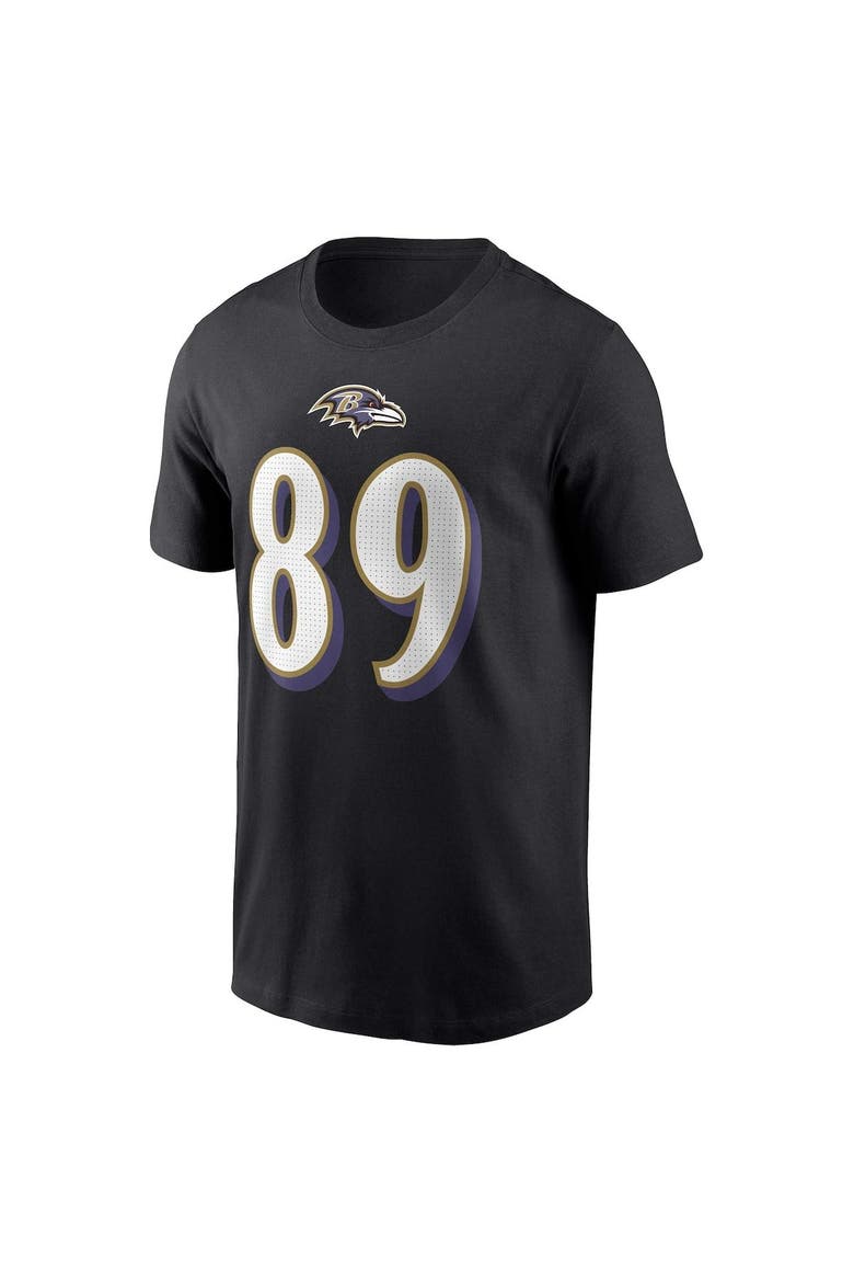 Men's Nike Mark Andrews  Black Baltimore Ravens  Player Name & Number T-Shirt, Alternate, color, Black
