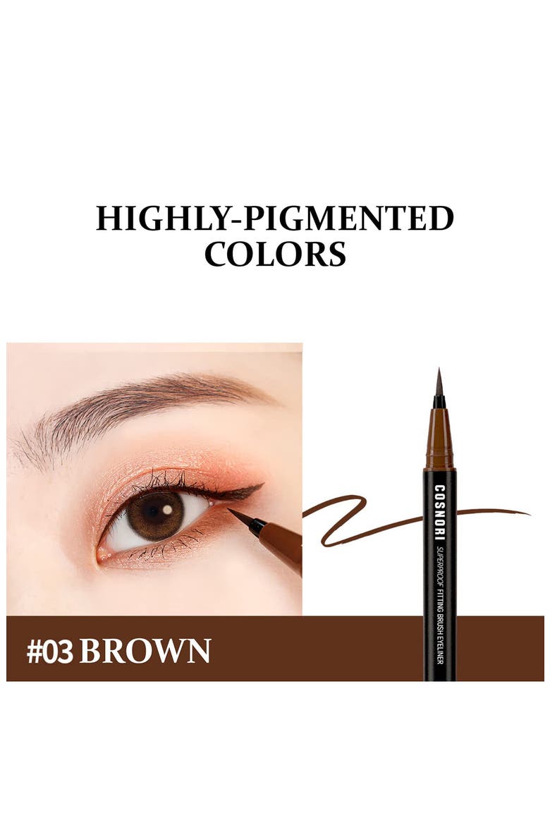 Superproof Fitting Brush Eyeliner, Alternate, color, 04 ASH GRAY