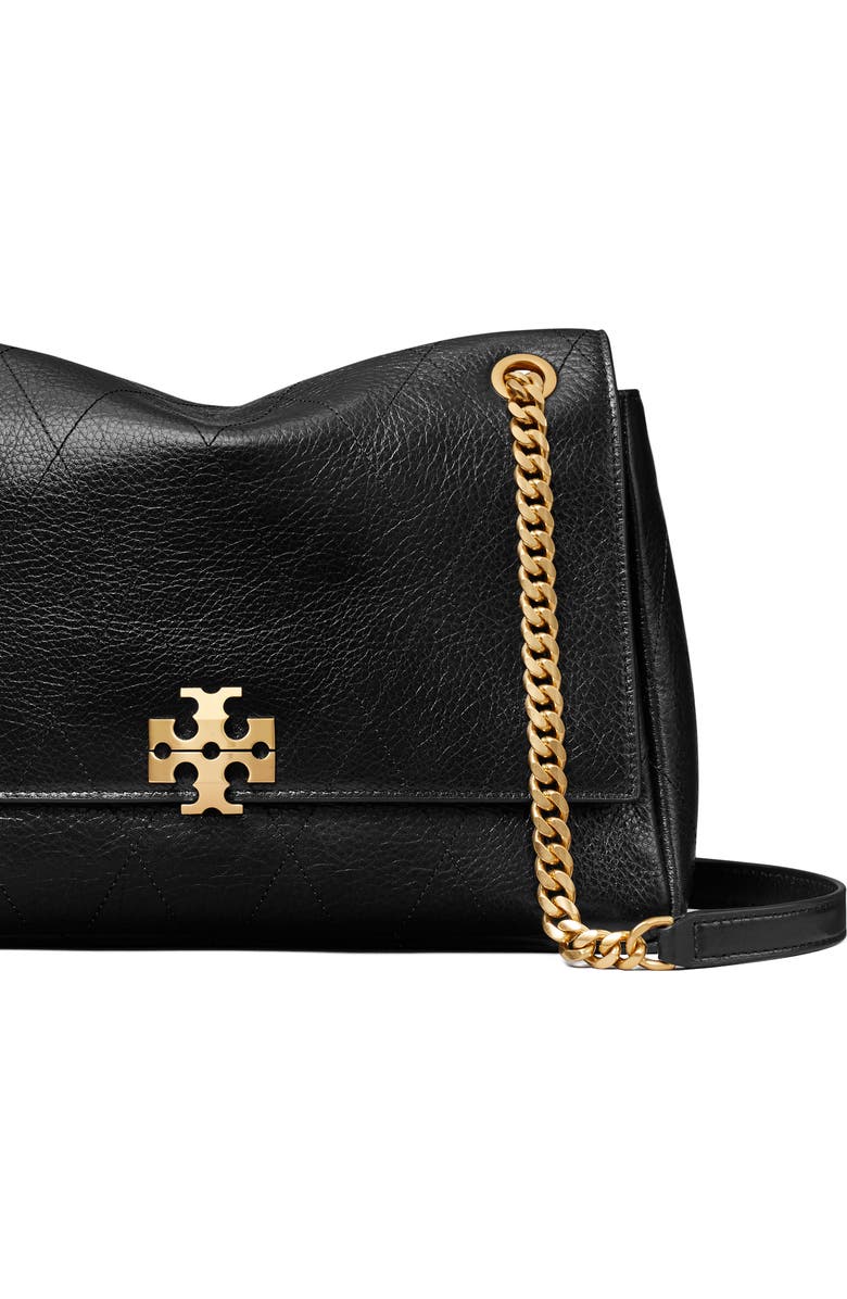 Tory Burch Charlie Leather Shoulder Bag, Alternate, color,