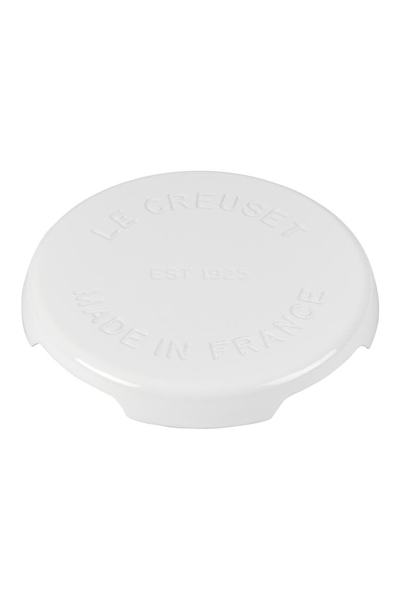 Cast Iron Trivet, Alternate, color, WHITE
