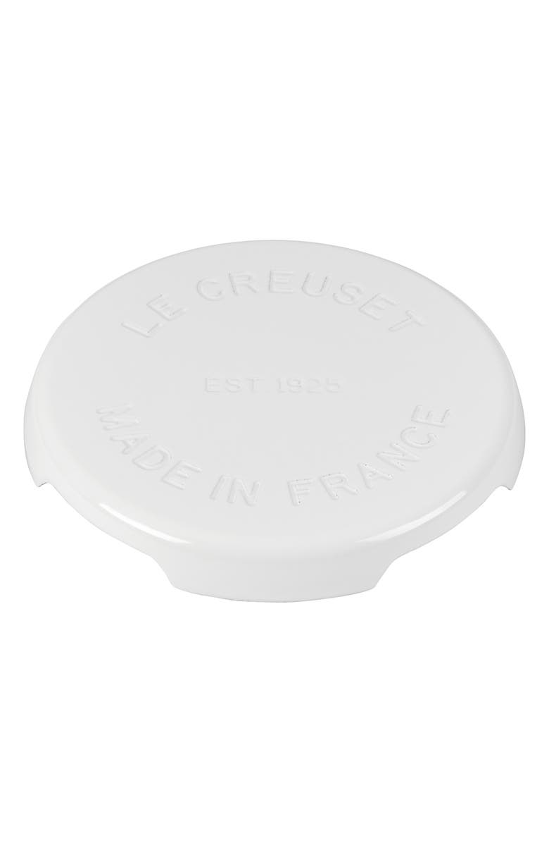 Le Creuset Cast Iron Trivet, Alternate, color, White