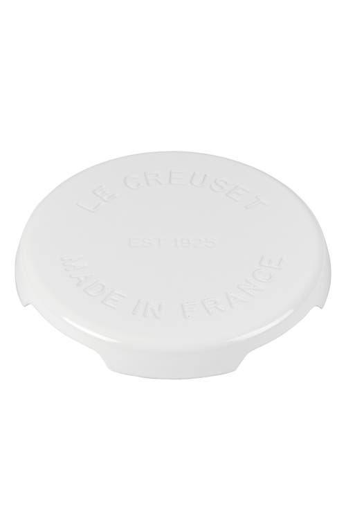 Le Creuset Cast Iron Trivet In White