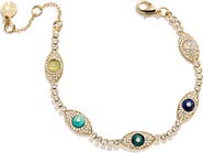 BaubleBar Iris Evil Eye Tennis Bracelet