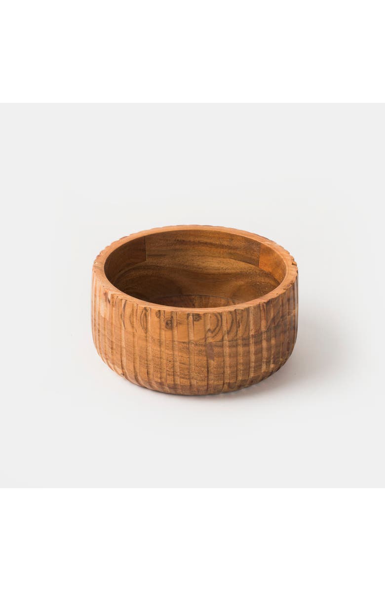 Mela Artisans Etta Acacia Wood Bowls, Alternate, color, Brown - Medium