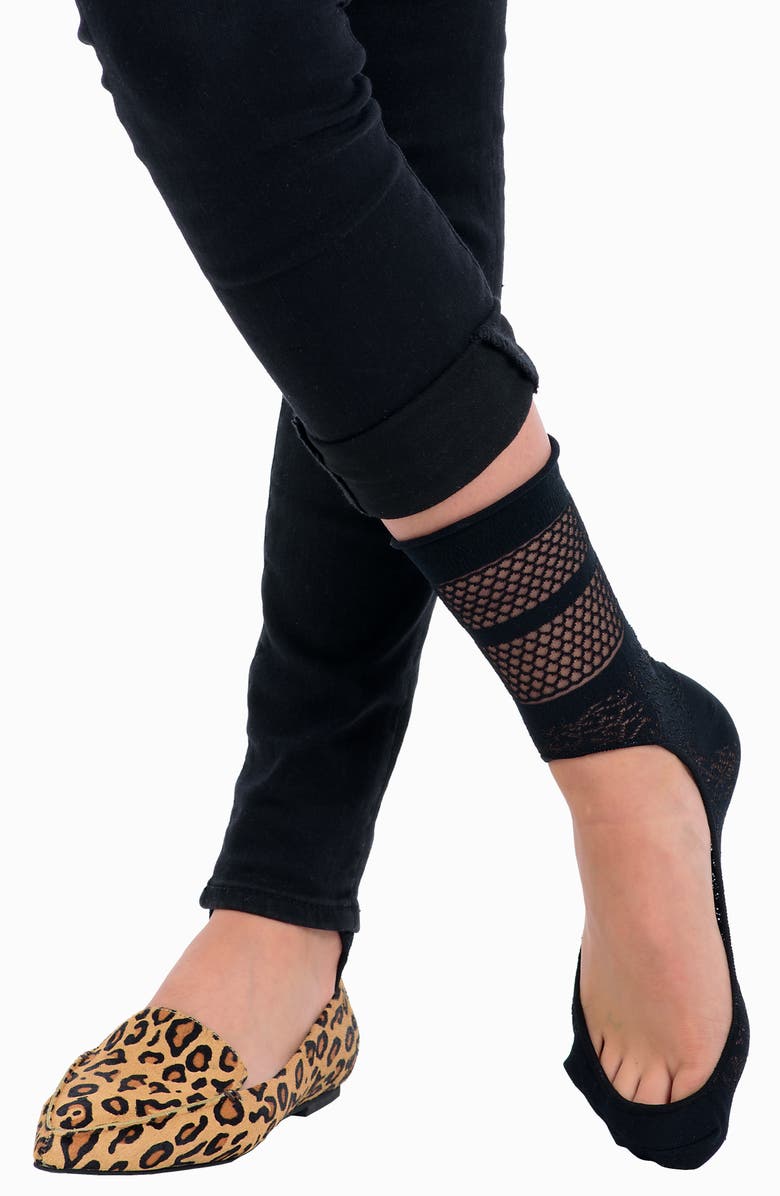 Keysocks Assorted 3-Pack No-Show Socks, Alternate, color, 