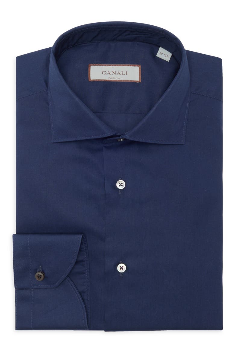 canali dress shirts review Impeccabile regular fit shirt in light blue cotton