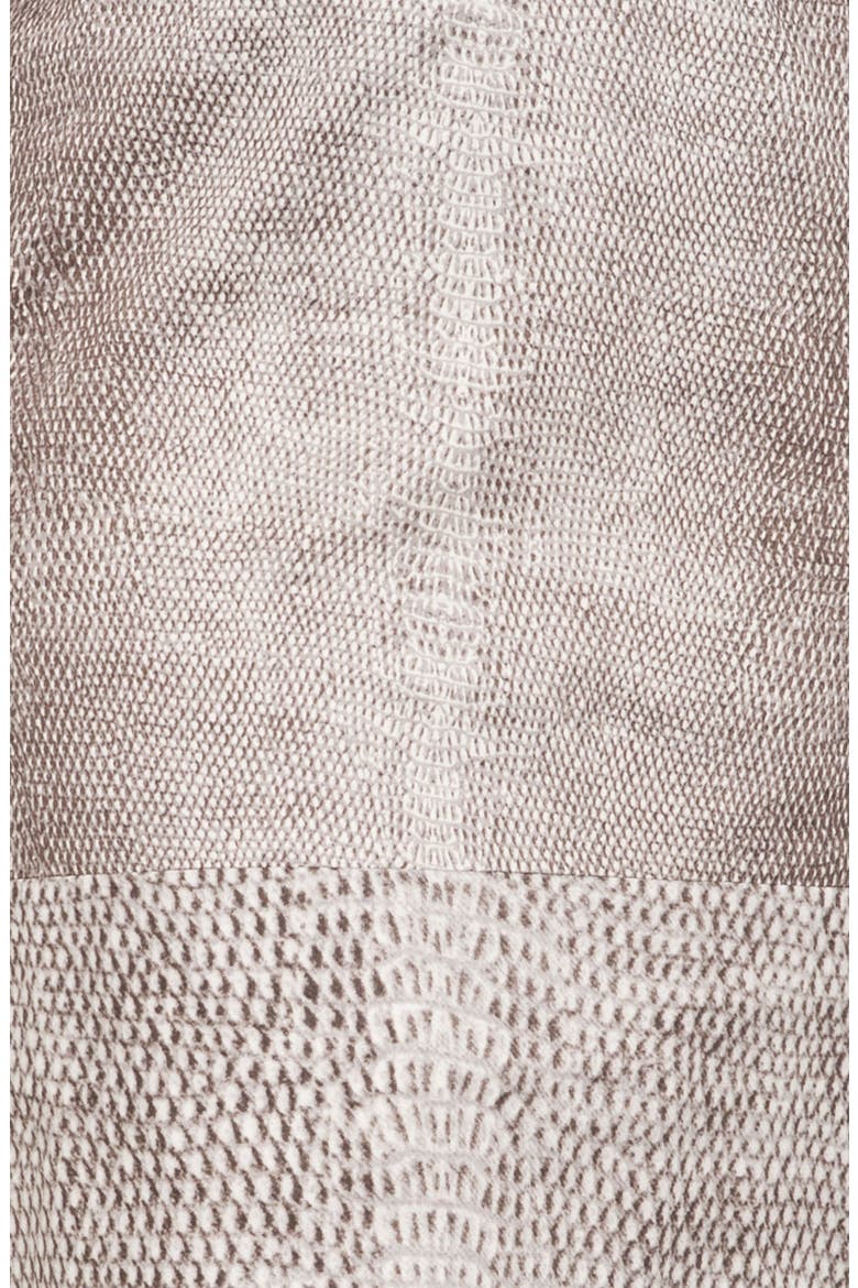 Mixed Snake Print Skirt, Alternate, color, PEBBLE COMBO