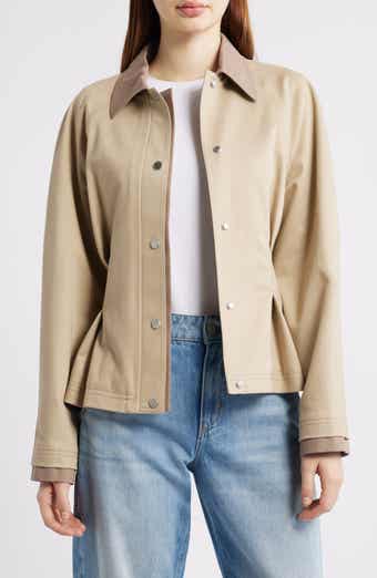 BOSS JIlima Stretch Cotton Jacket