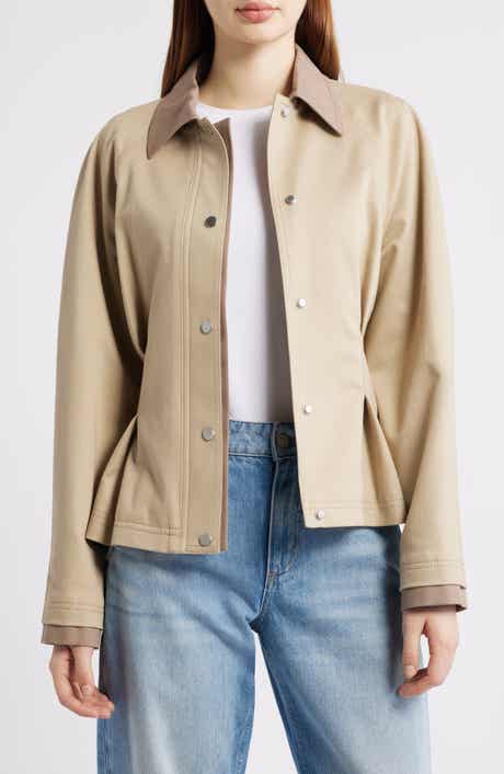 BOSS JIlima Stretch Cotton Jacket