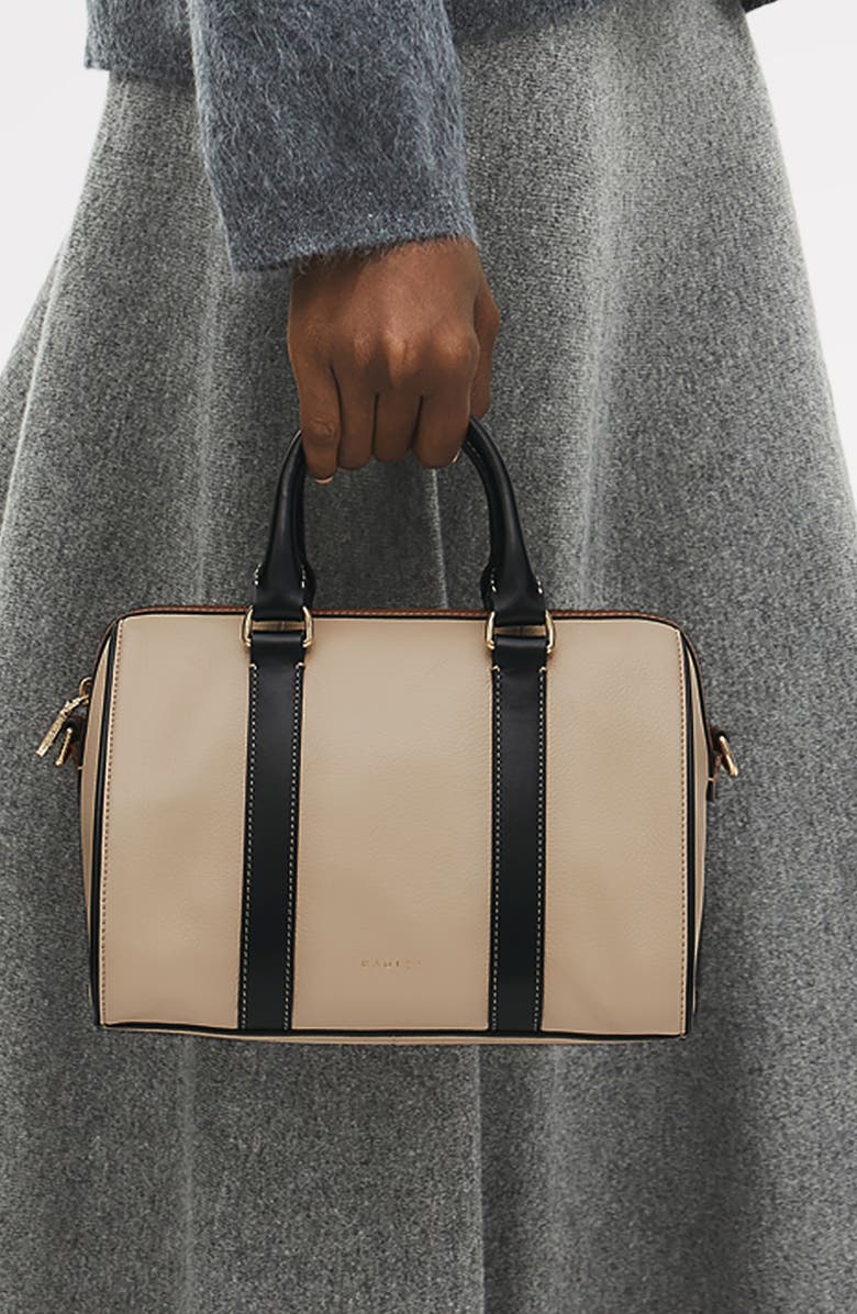 Radley Noble Alley Convertible Leather Crossbody Bag, Alternate, color, Porcini