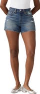 Levi's 501® Curve Ripped Mid Rise Denim Shorts