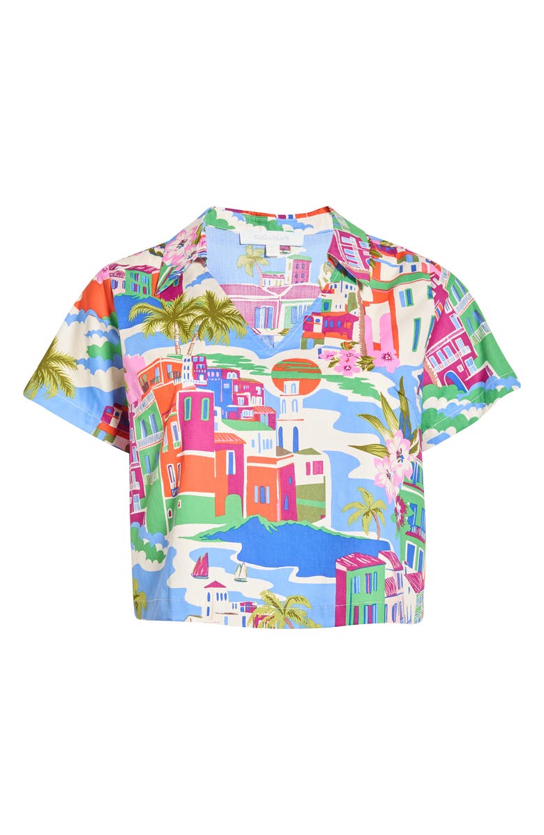 SUGARLIPS Rumi Collar Shirt, Main, color,