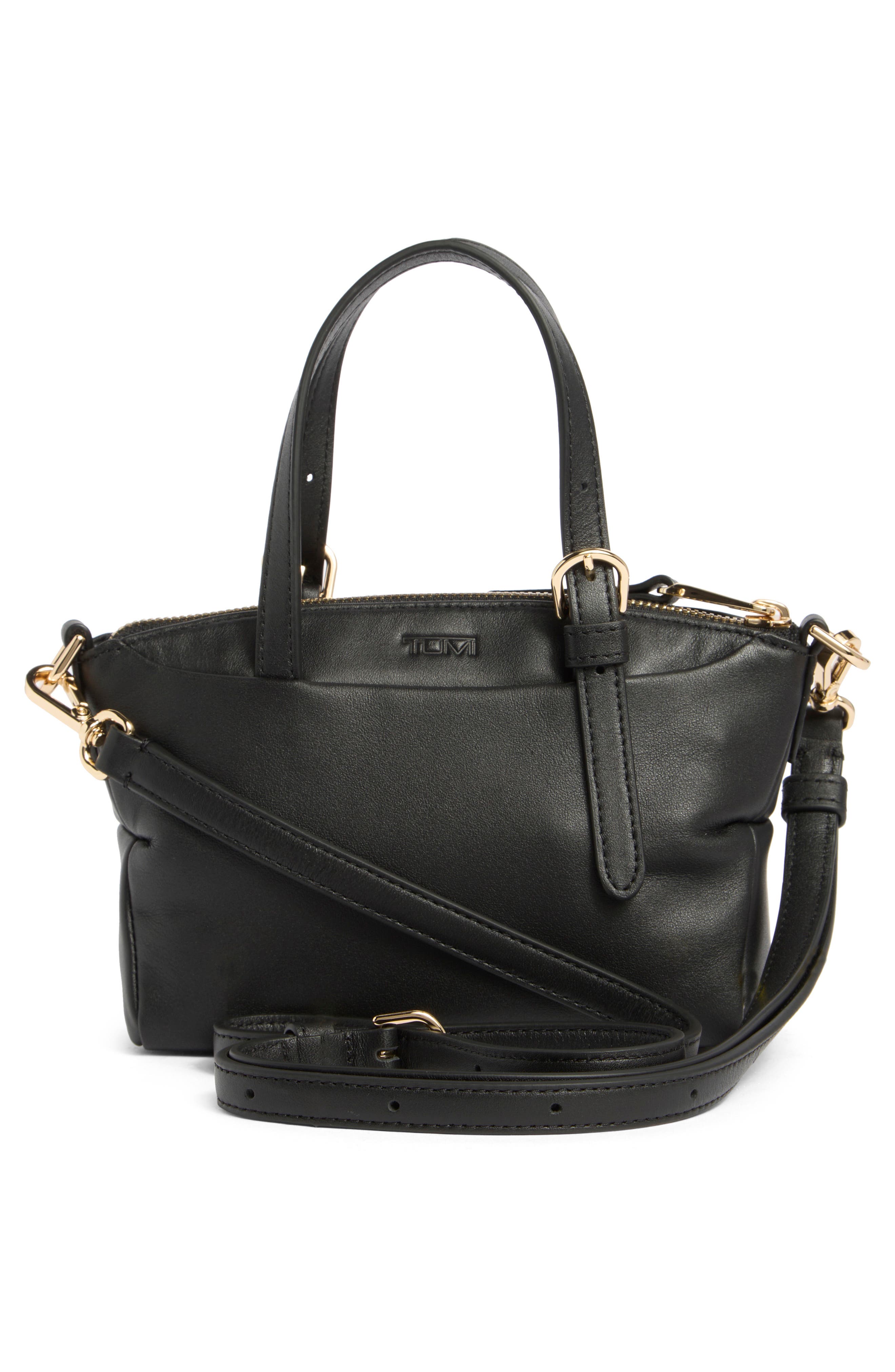 TUMI Yuma Mini Leather Tote Bag, Alternate, color, 