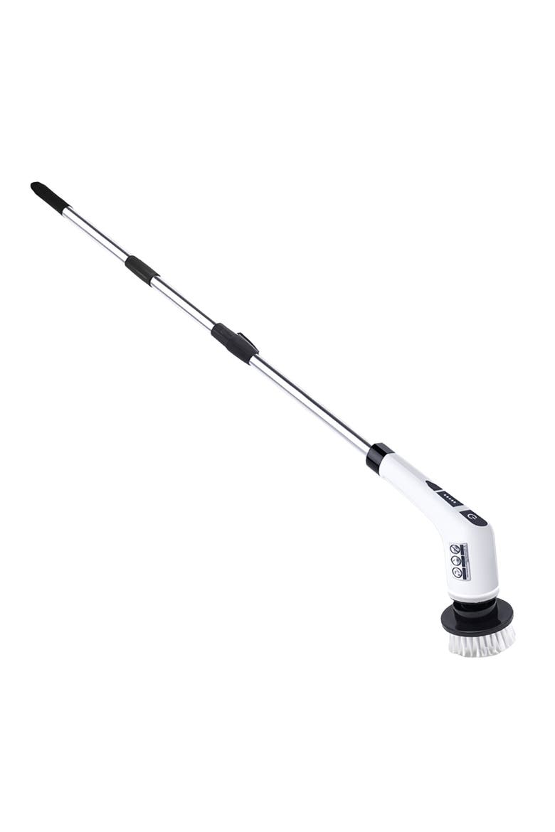 Cordless Rechargeable Power Scrubber Brush, Main, color, White