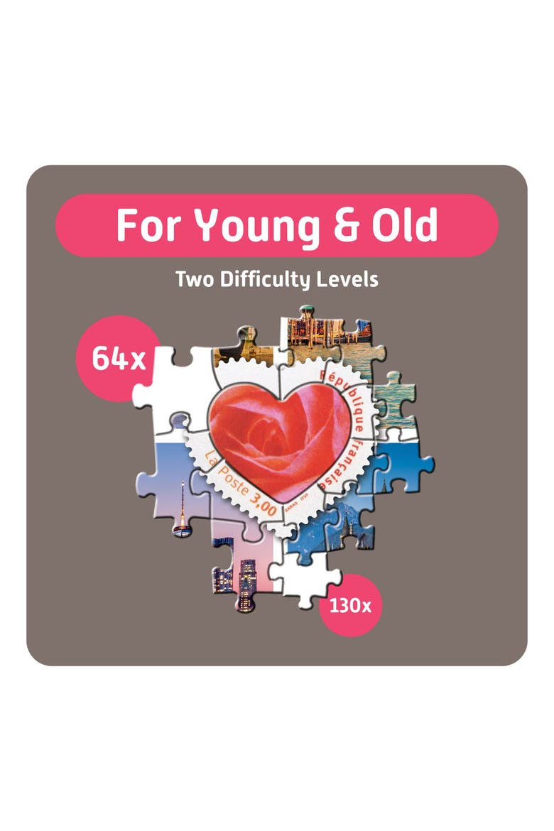 194 Piece Puzzle, Alternate, color, Multicolored