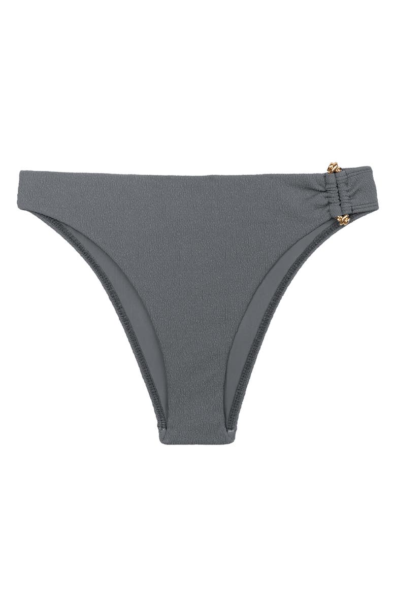 ViX Paula Hermanny Nika Lindsay Bikini Bottoms, Alternate, color, Grey