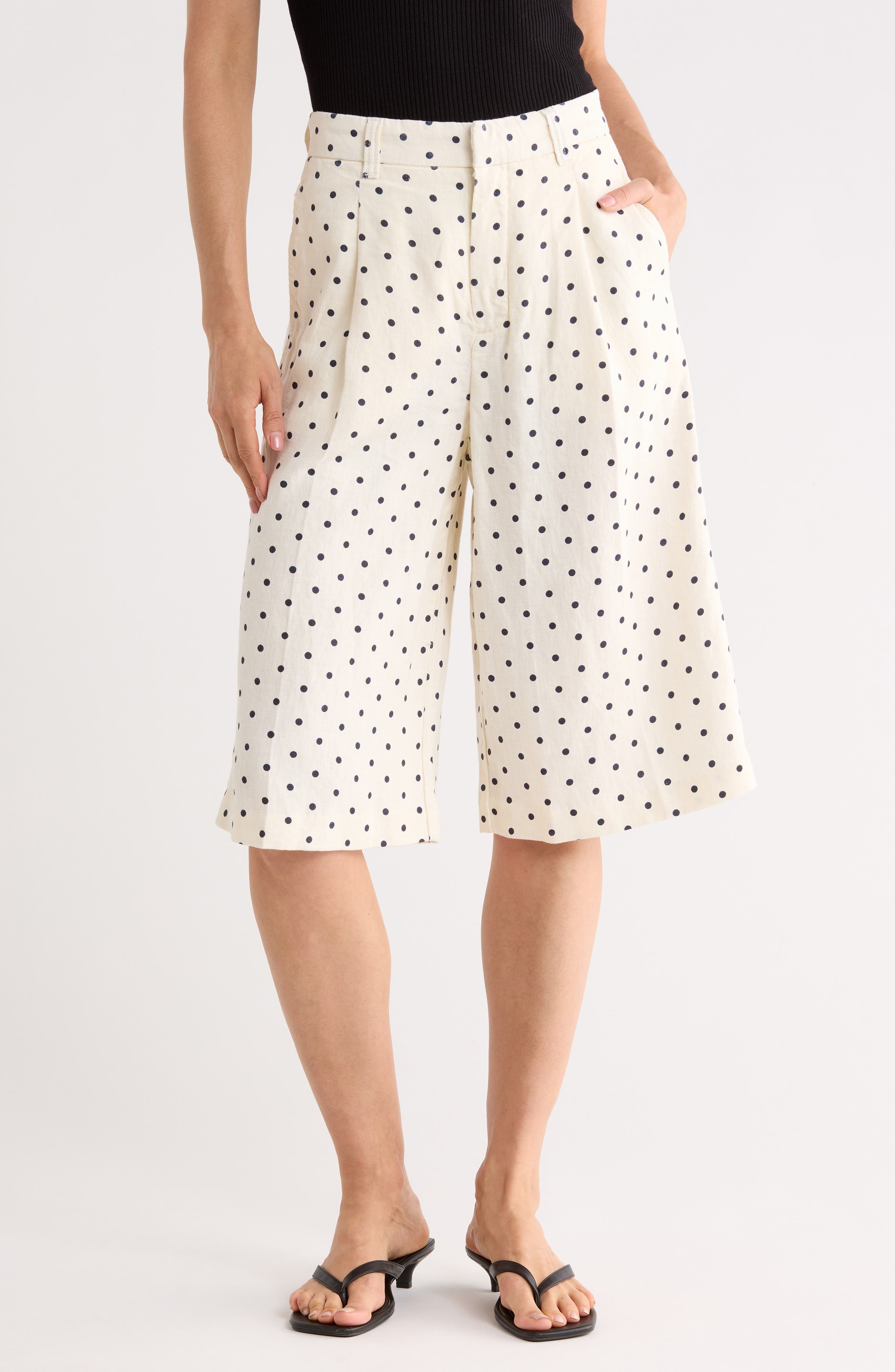 DL1961 Hepburn Linen Shorts