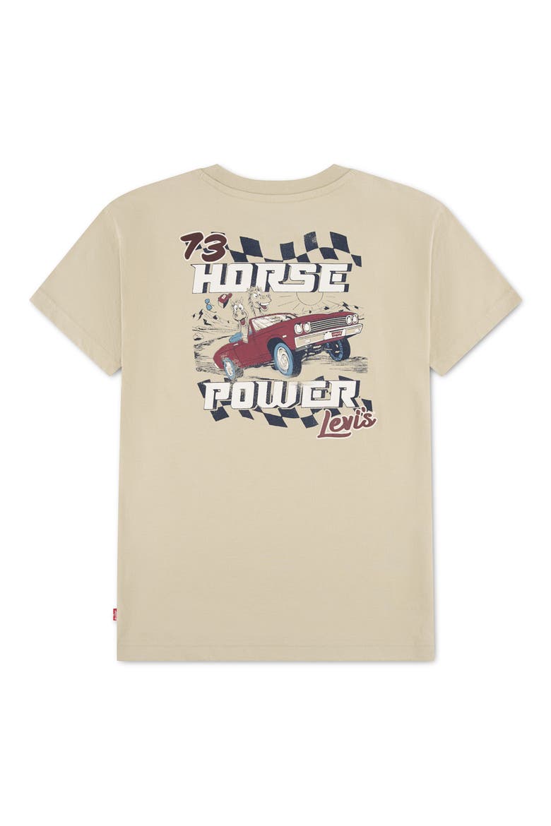 Kids' 73 Horse Power Graphic T-Shirt, Main, color, FIELDS OF RYE