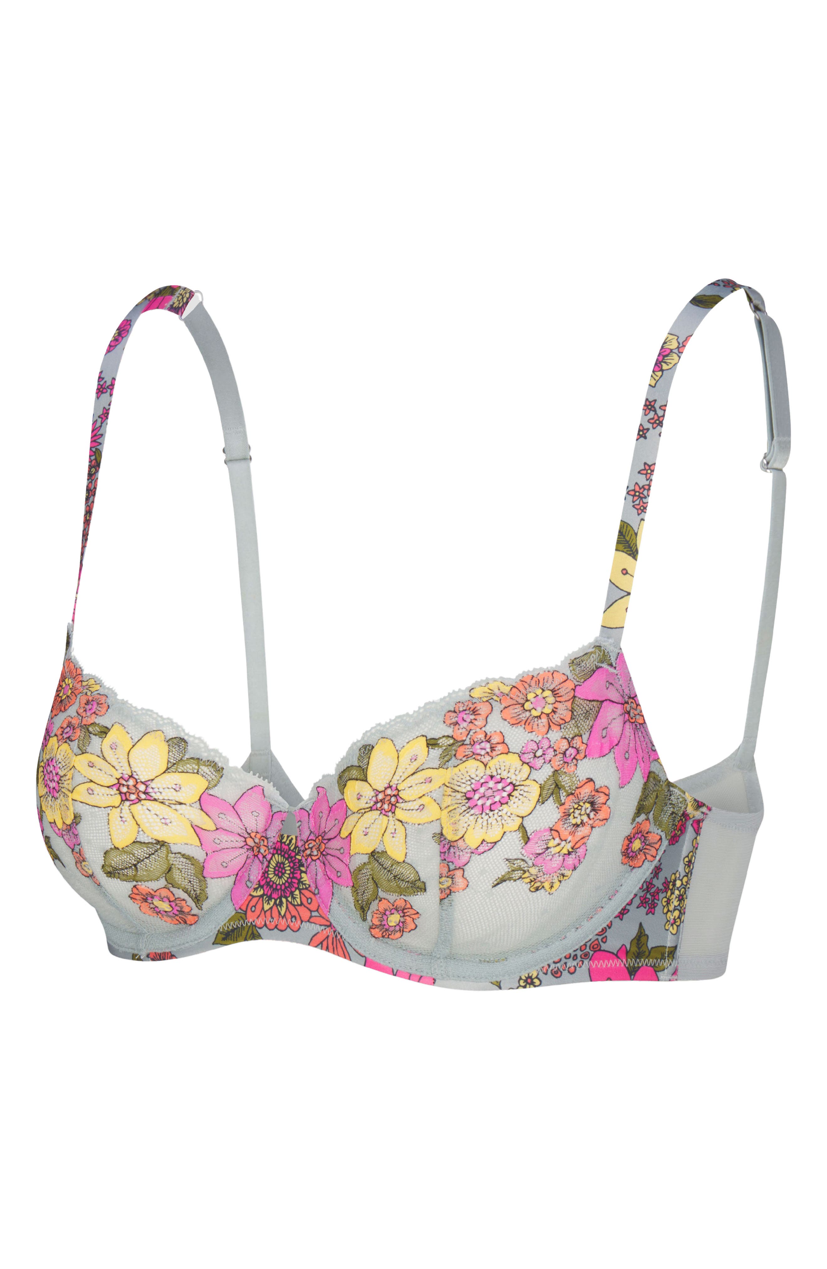 Mod Poppy Unlined Lace Balconette Bra (Women) | Nordstrom