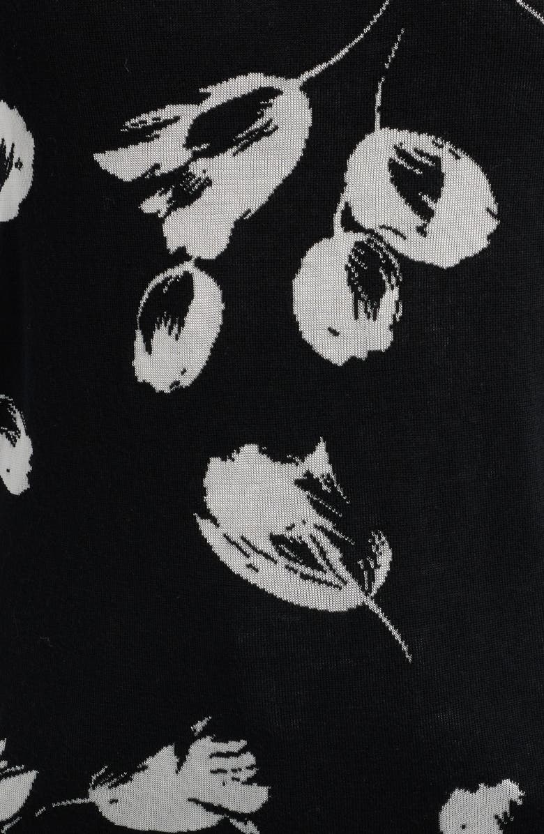 BOSS Finfie Floral Wool Blend Sleeveless Sweater, Alternate, color, Open Misc