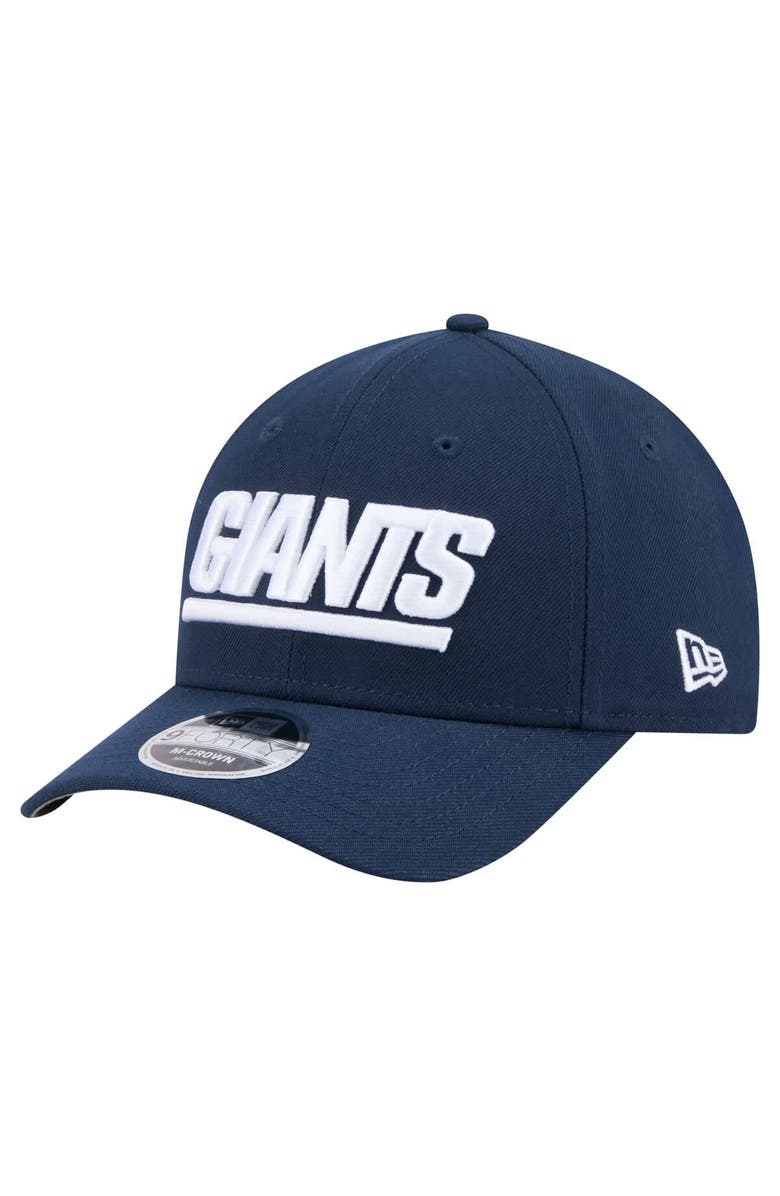 New Era Men's New Era  Blue New York Giants Team Collection 9FORTY M-Crown Adjustable Hat, Main, color, 