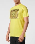PLEIN SPORT T-Shirt Round Neck Statement Men