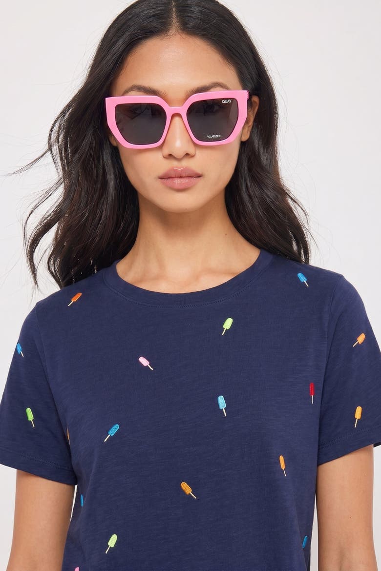 Full of Flavor Cotton Tee, Alternate, color, Navy