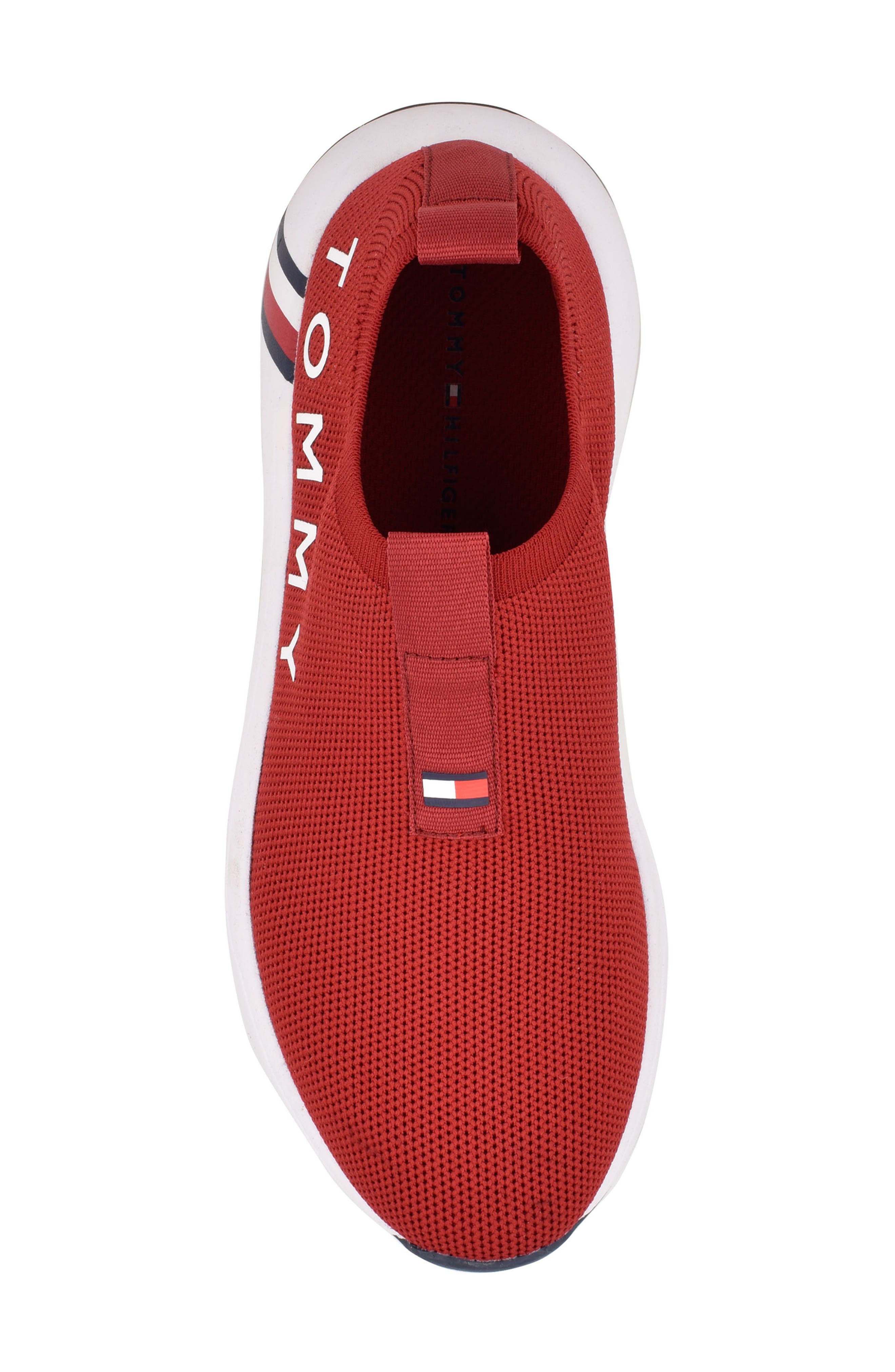 Aliah Sneaker, Alternate, color, RED