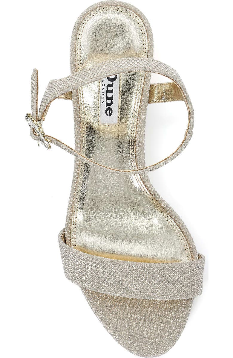 Dune London Measure Ankle Strap Sandal, Alternate, color,