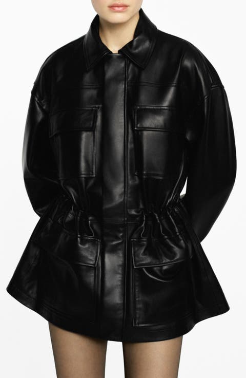 Leather Coat