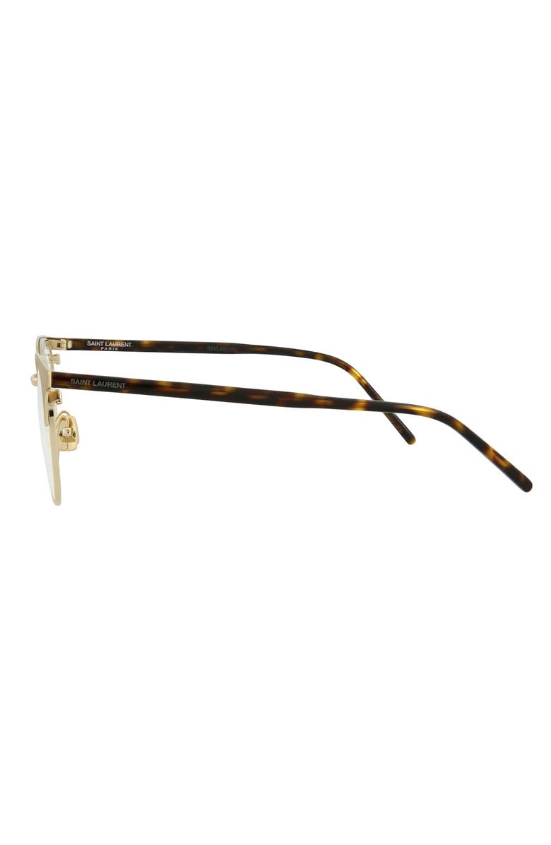 Saint Laurent 52mm Round Optical Frames, Alternate, color, 